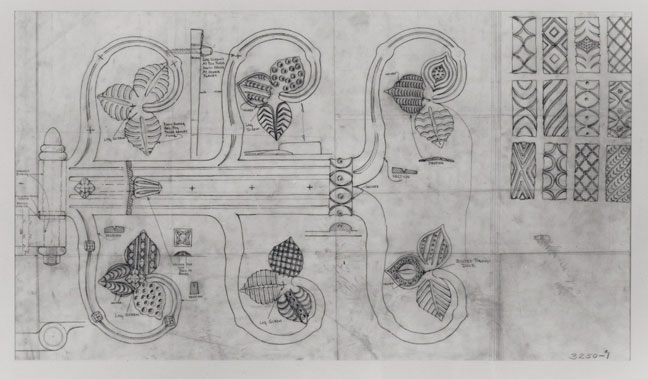 Hardware for Heinz Memorial Chapel, Pittsburgh  1933